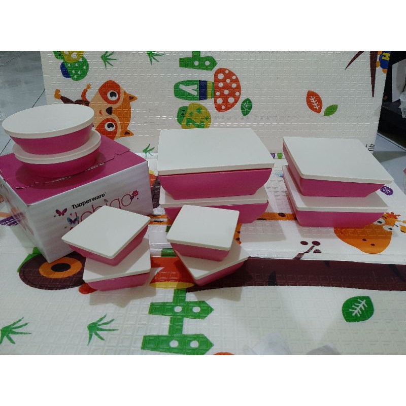 ichigo komplit set tupperware