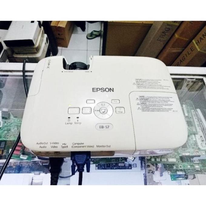 Proyektor Projector Epson Eb S7 Second_Bekas Normal Jaya