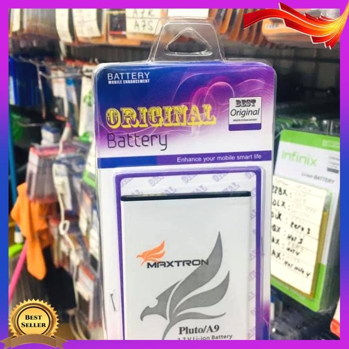 Acc Hp Baterai Maxtron Pluto A9 2800Mah Original Oem Package Mika