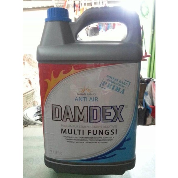 Jual Damdex 5 Kg Pengeras Beton Anti Bocor Air Cairan Obat Cor Plester Shopee Indonesia 3202