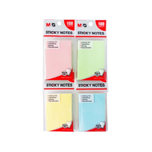 Memo Tempel / Neon Color Sticky Note  100Sheets - M&amp;G Ys-92