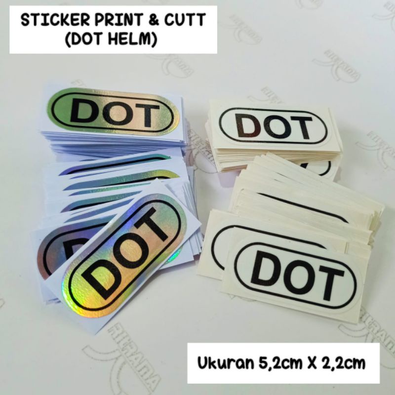 sticker printing DOT