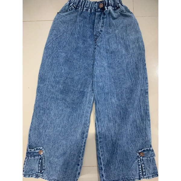 KULOT JEANS ANAK PEREMPUAN BELAH BAWAH /kulot anak//jeans anak//kulot jeans anak//jins anak | Fashion Hits Kekinian OOTD Viral Terbaru