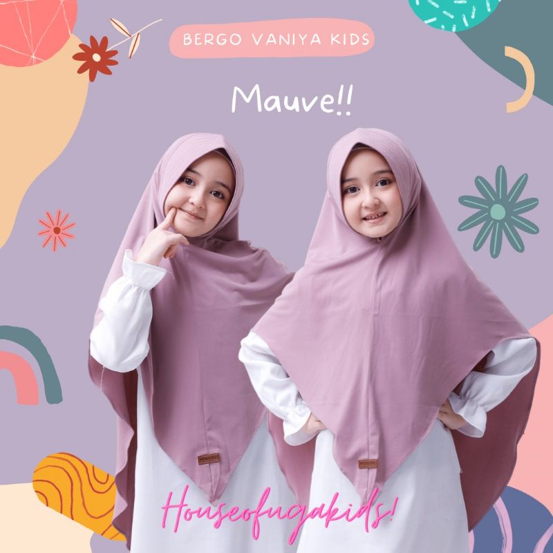 Bergo Vaniya Kids || By House of Uga