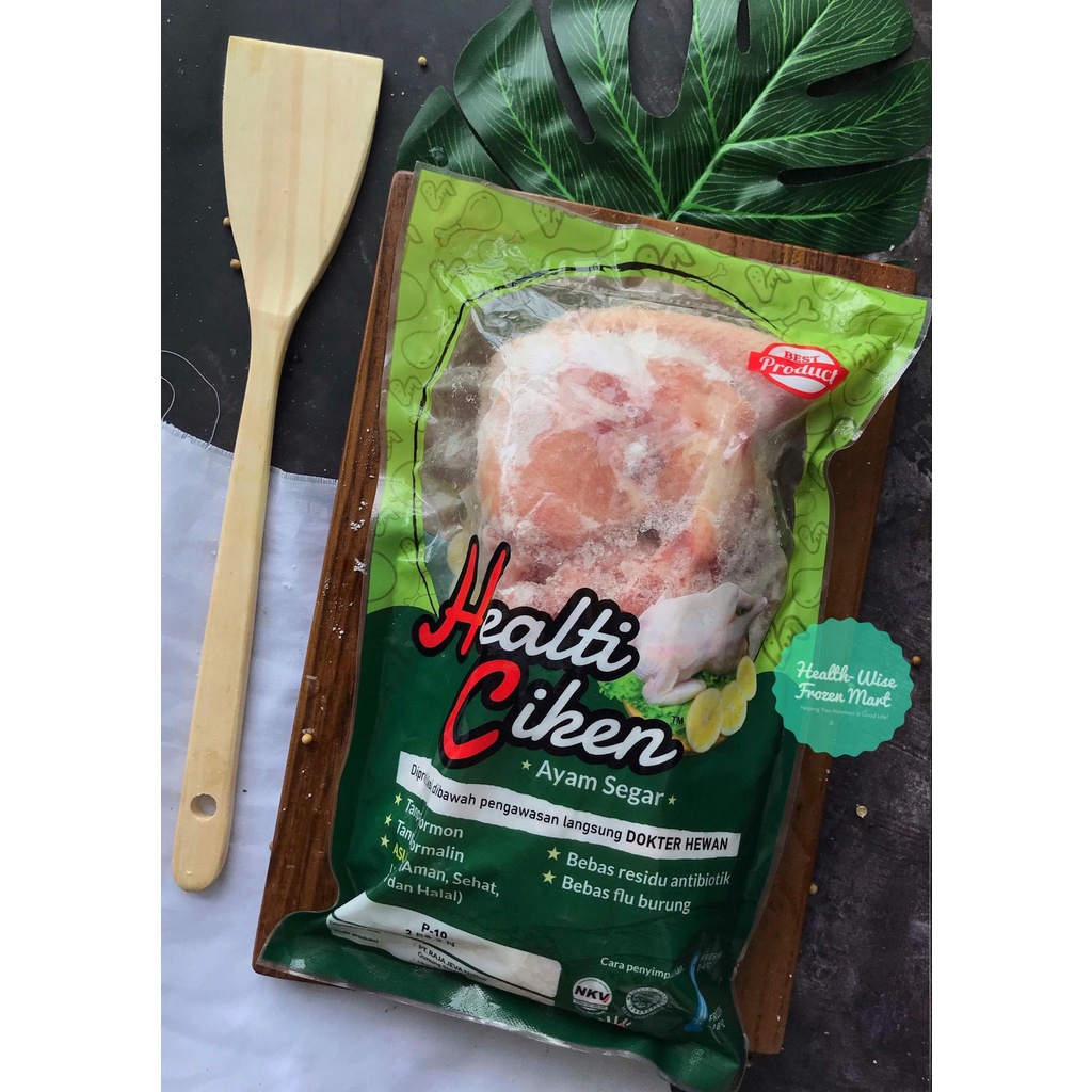 

Ayam Sehat (Healti Ciken) Utuh Potong 10 (900-1000 gram)