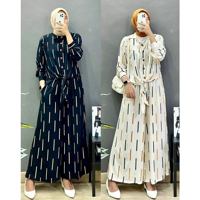 Mollin Set, SETELAN/ONESET MODIS CANTIK MURAH FIT XXL LD 112 BAHAN RAYON PREMIUM TERMURAH OOTD