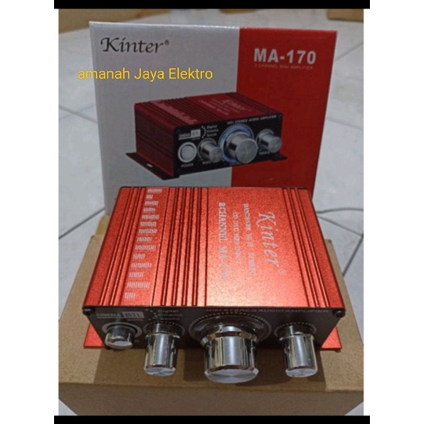 Ampli mobil 2 channel power