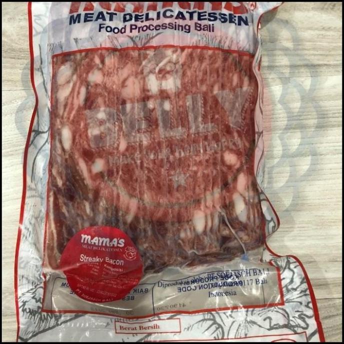 

PROMO BACON BABI - STREAKY BACON CENTRE CUT MAMAS - FROZEN FOOD- BABI