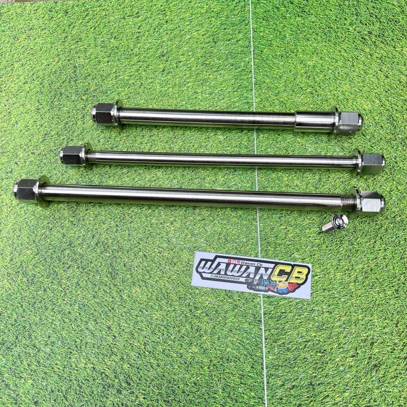 As roda depan ninja tenga belakang kaze stainles model probolt