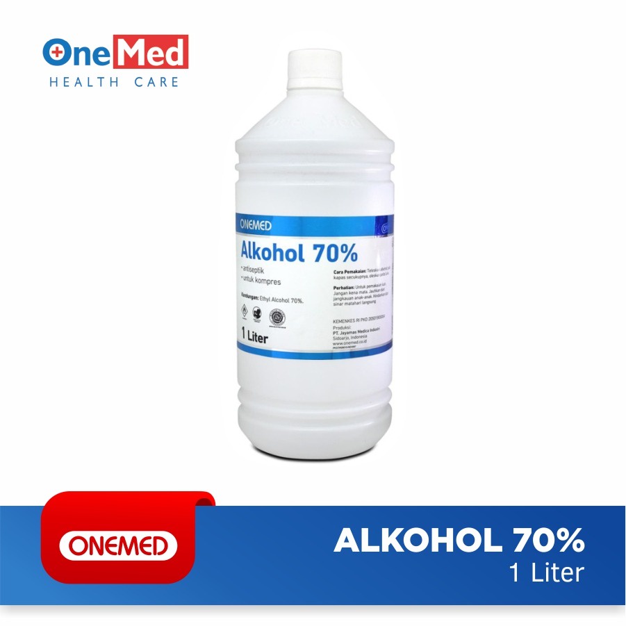 ONEMED Alkohol 70 Persen 1Liter OOF