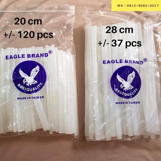 

1 Kg Lem Lilin / glue stick / refill lem tembak / lem bakar Eagle - 1 kg lem besar