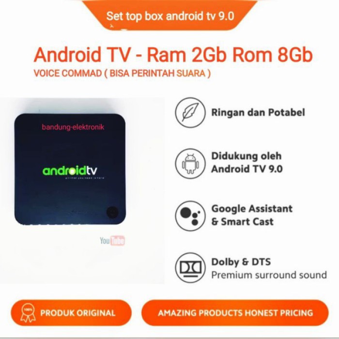 Produk Terbaru Android Stb Unlock 4K Voice Command