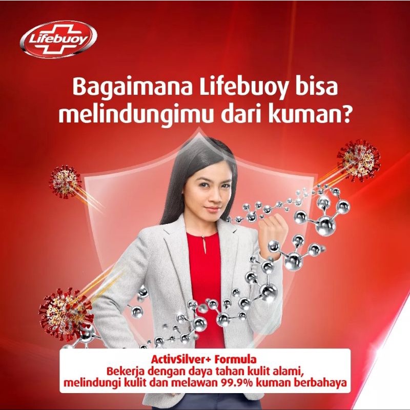 Lifebuoy Sabun Cair Total 10 Refill 825ML 825 ml