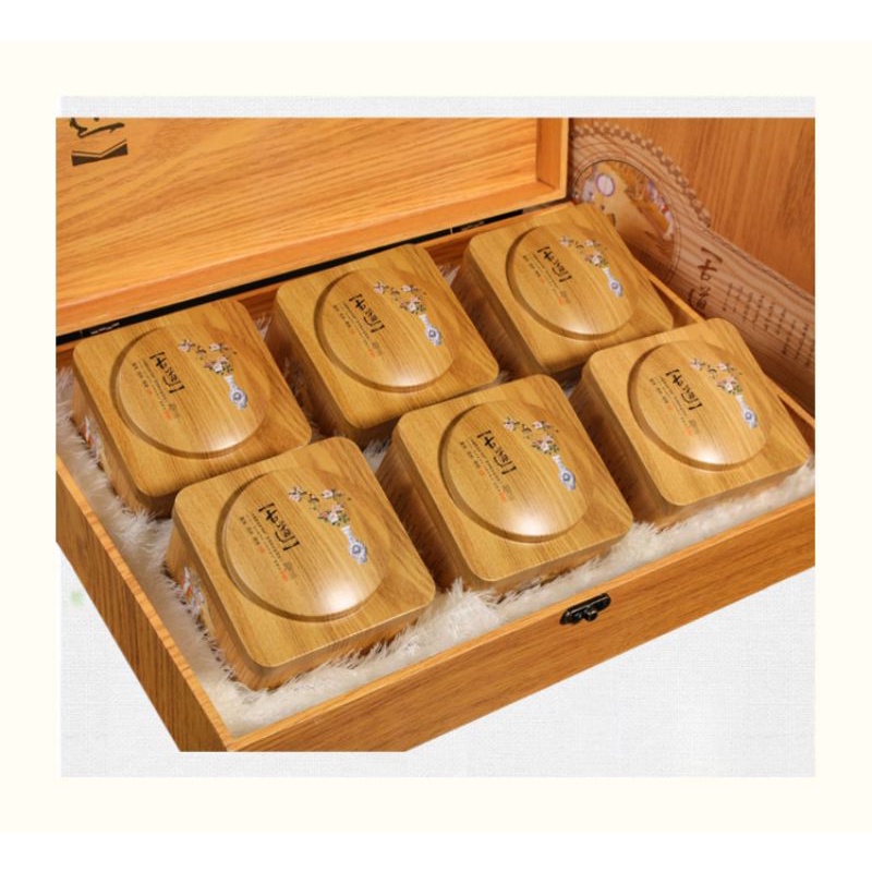 CHINES TEA GIFT JUN JUN MEI TEH PREMIUM 6 BOX 500GR