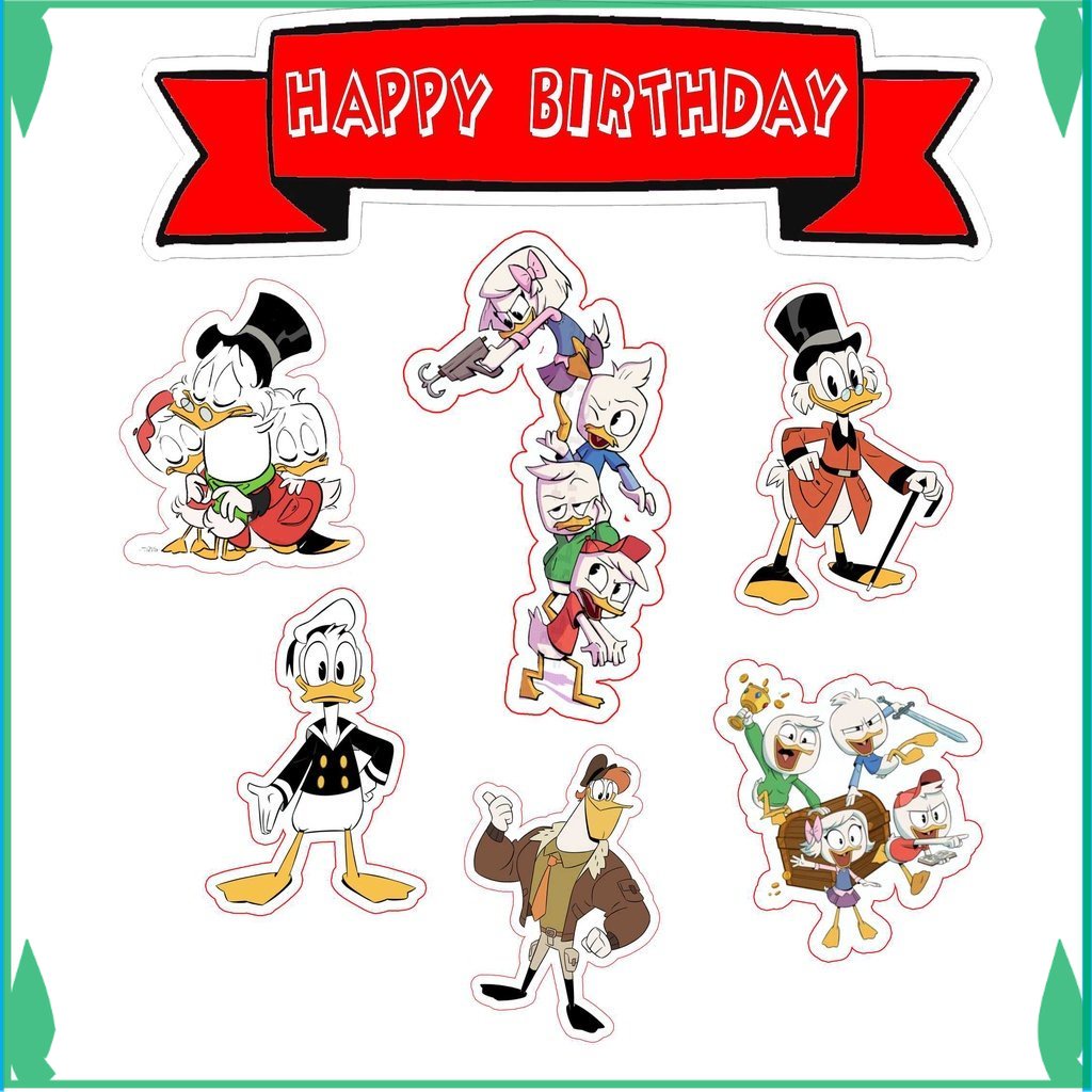 

TOPER KUE TOPPER CAKE ULANG TAHUN / HIASAN KUE DONALD DUCK FADHILSOUVENIR