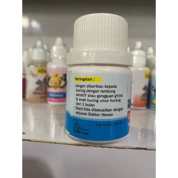 Mucolysine/Rainbow Lysin Capsul Solusi Kesehatan Kucing - Obat Flu Dan Penambah Nafsu Makan Kucing