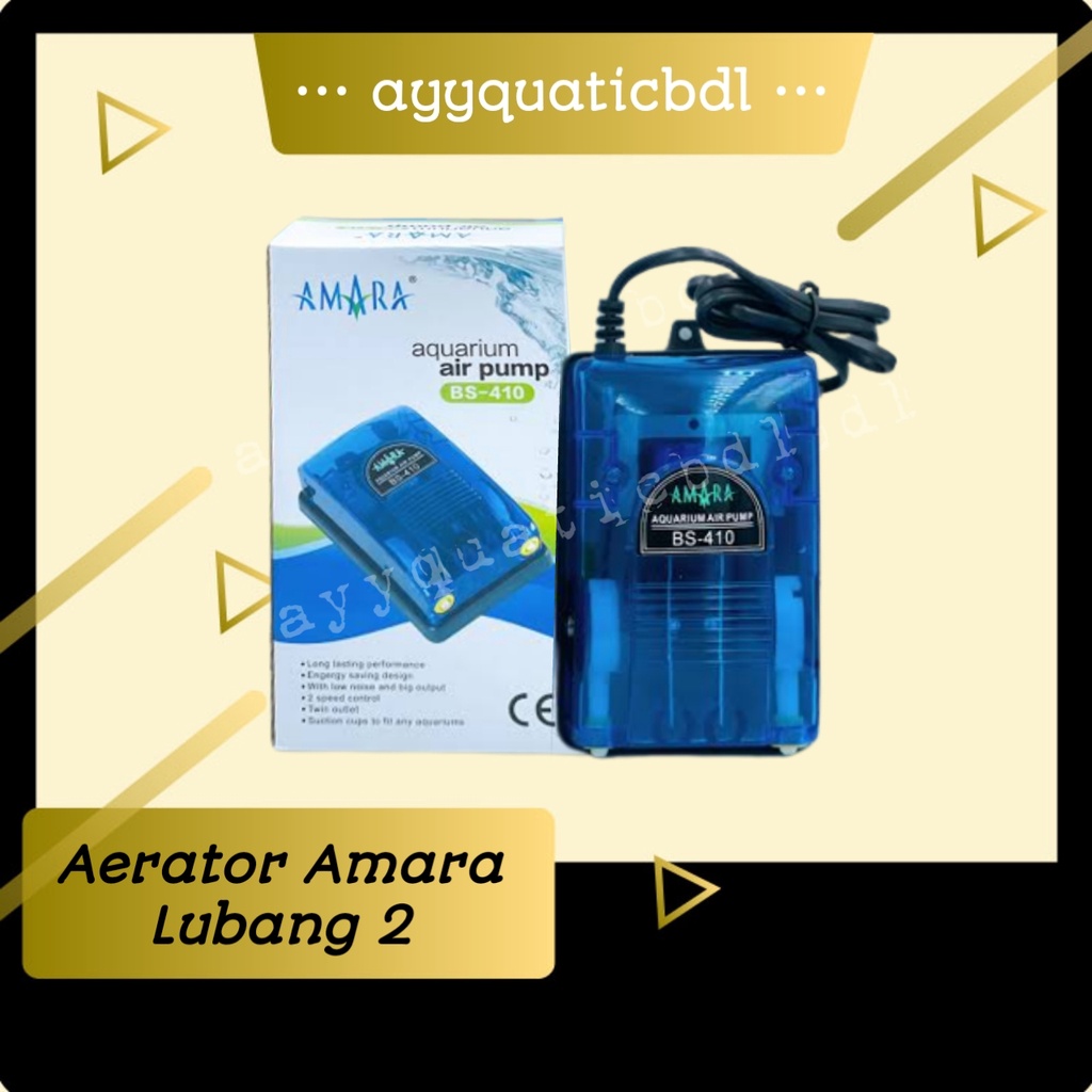 AERATOR AMARA 2 LOBANG ( TYPE Q6 / A666 / BS-350 / BS-410 )