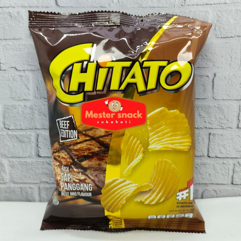 Chitato Sapi Panggang 35 gram | Keripik Kentang | Chitato | Snack | Cemilan