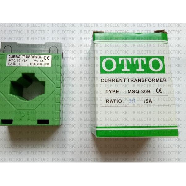 OTTO Current Transformer CT MSQ-30B CT-30/5A - CT-250/5A KECIL - CT-250/5A