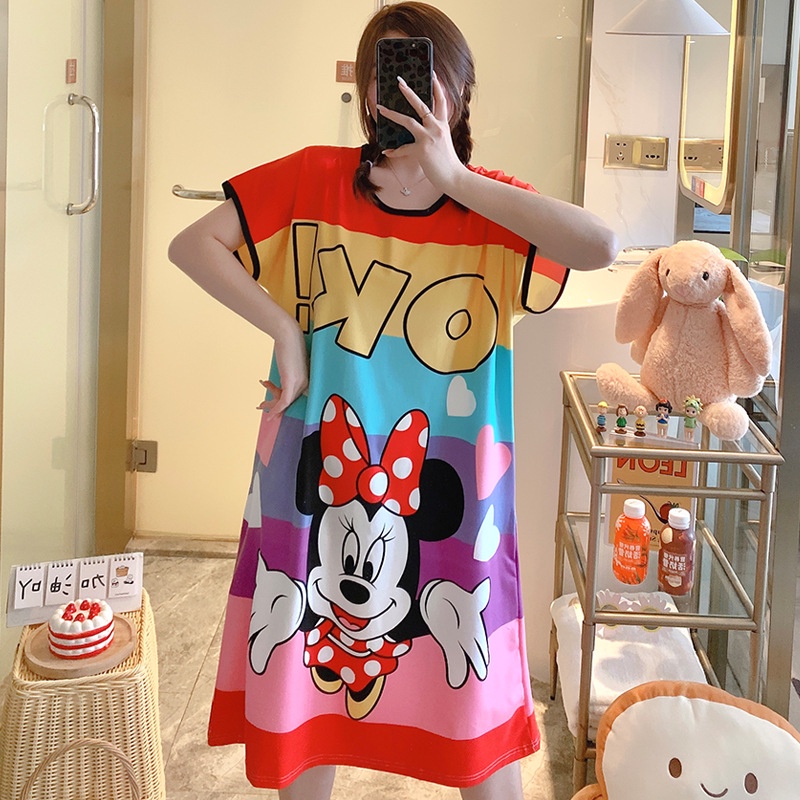 TELLY ➡️ 348 Daster Import Wanita Motif Lucu 1 Pcs - Daster Korea - Daster Baju Tidur All Size