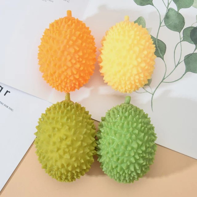 MOMBABY1 Squeezable Durian / Mainan pencet anak motorik sensorik autis duren