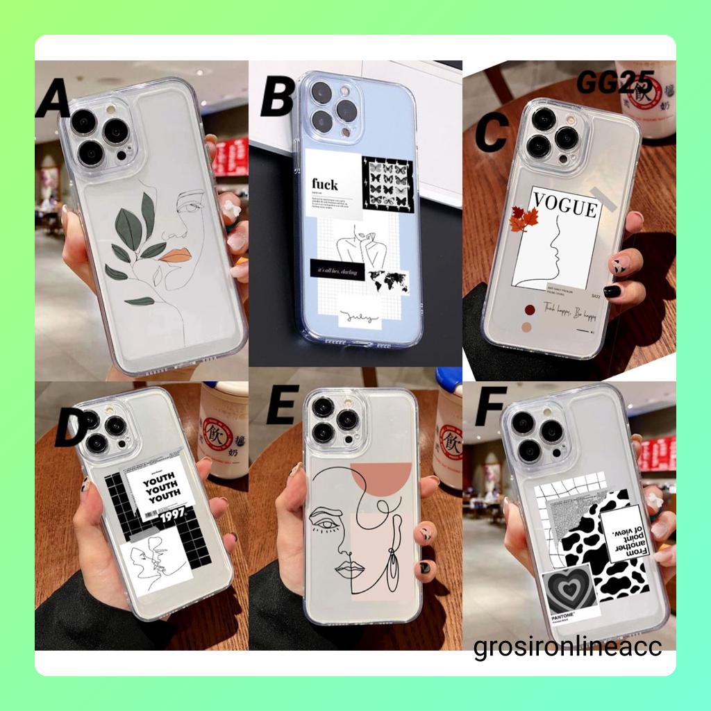 Casing Soft GG25 for Samsung A02 M02 A02s M02s A03 A03s Core A04 A04e A04s A10 A10s A11 M11 A12 A13 A14 A20 A23 A30 A30s A34 M10s A20s A21s A22 A33 A50 A50s A52 A52s 5G A53 A54 J2 Prime Grand