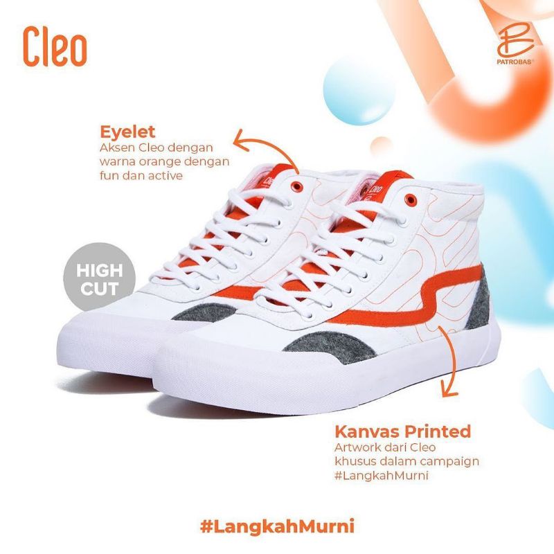 Patrobas x Cleo High || edisi white