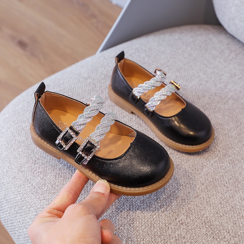 Okaybaby B240 Sepatu Flat Pesta Anak Perempuan (FREE BOX) Termurah Sepatu Import Fashion Terbaru Kekinian