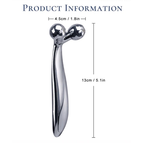 3D Face Massager Alat Pemijat Kulit Wajah Alat Pijat Muka Manual 3D Diamond SX - TY001