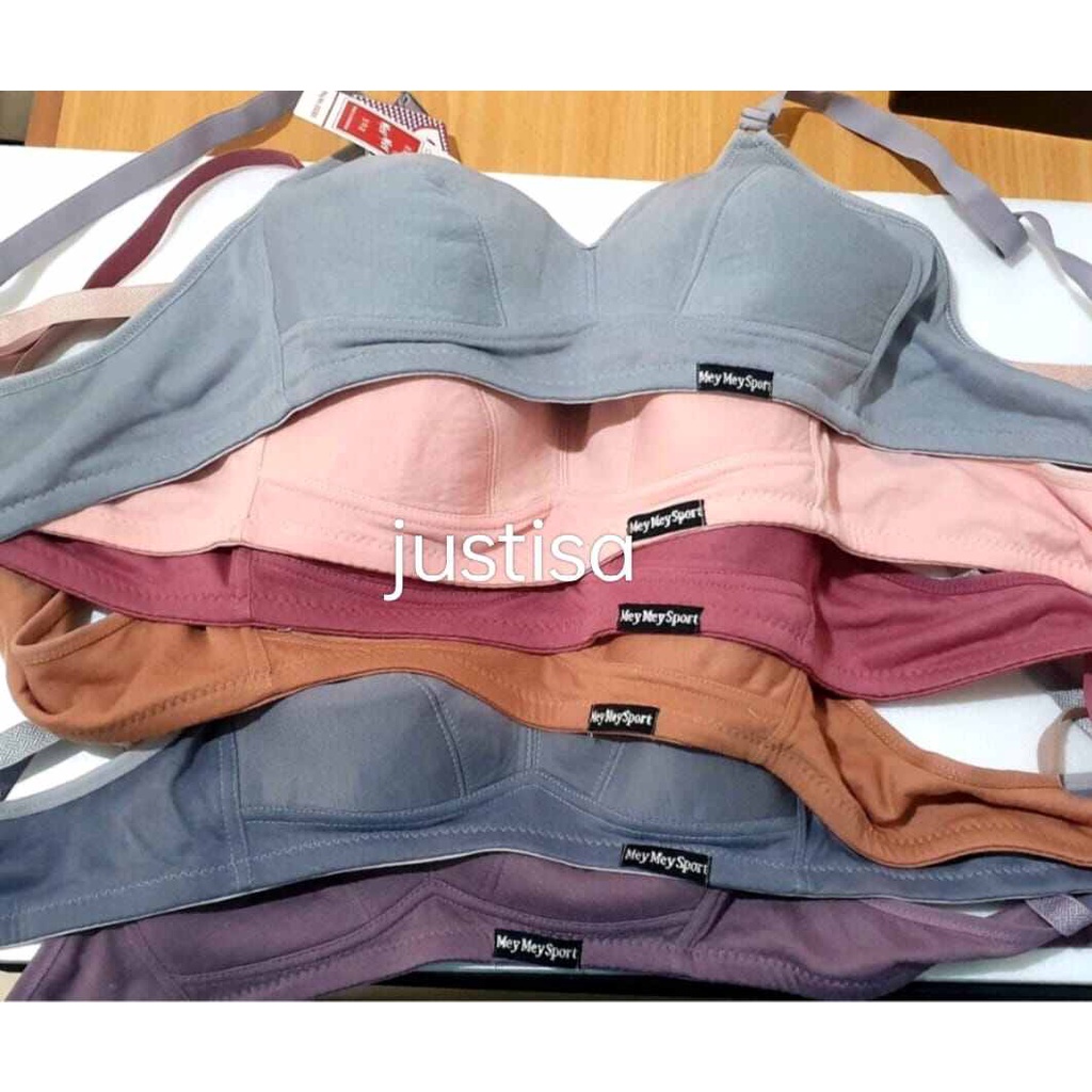 PROMO!!BRA SPORT PREMIUM BRA SPORT BH TANPA KAWAT KUTANG WANITA