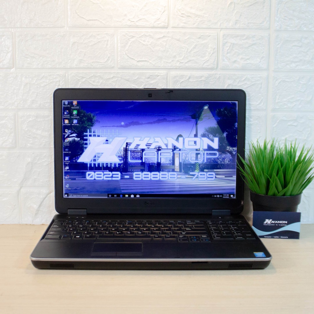 DELL E6540 GAMING DESAIN VGA RADEON CORE I7 KEYBOARD NYALA MURAH MINUS