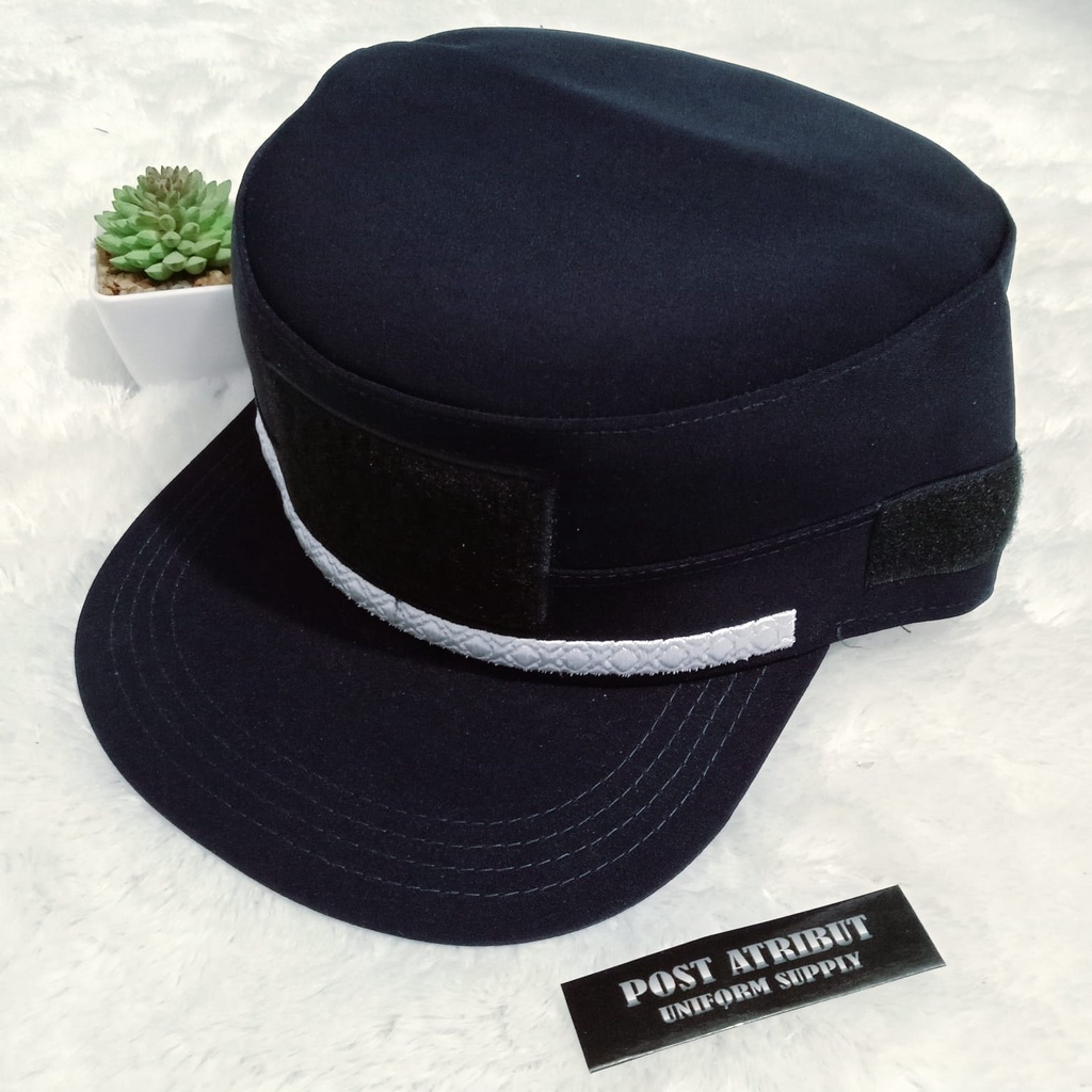 Topi Komando / Fieldcap / Velcro / Perekat / Atribut Kedinasan