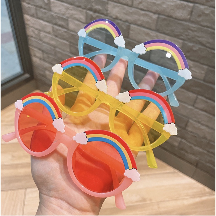 babyfit kacamata sunglasses rainbow anak cewek cowok import zx-1105