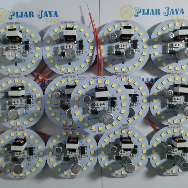 PCB Lampu LED AC Travo Mesin Lampu LED Modul Mata LED Variasi 12 15 18 20 30 40 Watt Super Quality