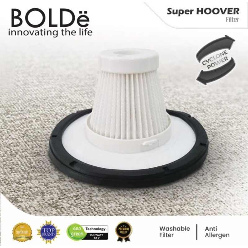 Filter HEPA Sparepart Vacum Cleaner SUPER HOOVER Original BOLDe