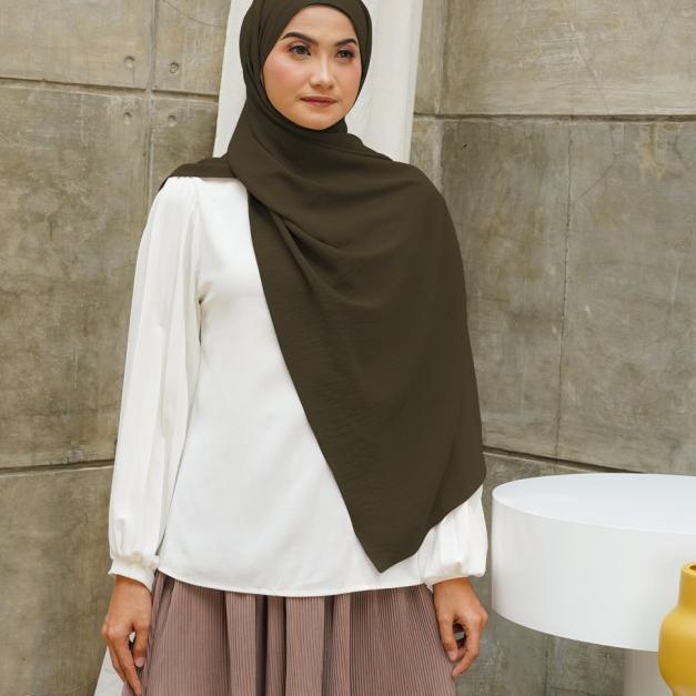 ZASKIA SUNGKAR YURA PASHMINA - DUSTY PURPLE