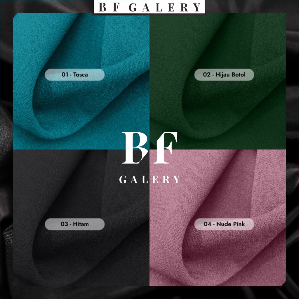 BFJ045 Bergo Hamidah Jersey | Hijab Hamidah Dewasa | JILBAB Remaja Sekolah | Kerudung Instan