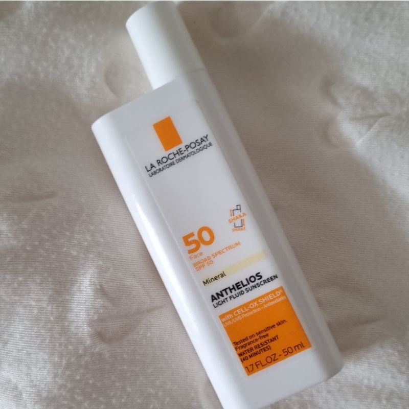 LA ROCHE POSAY MINERAL ANTHELIOS LIGHT FLUID SUNSCREEN (PRELOVED)
