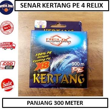 Senar Kertang PE 4 Relix Nusantara 300 meter - ALAT PANCING -AKSESORIS
