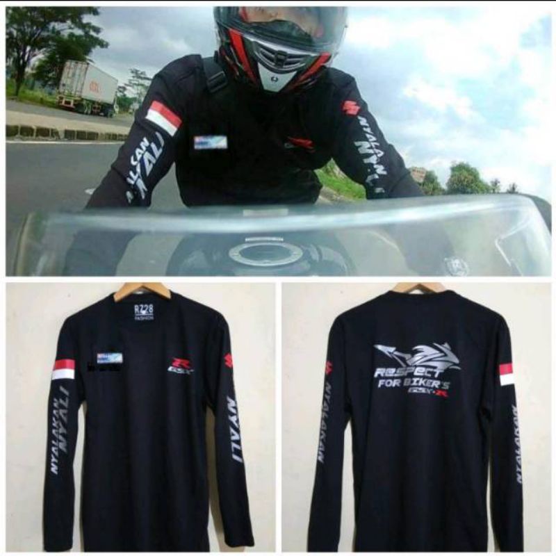 kaos sunmori lengan panjang