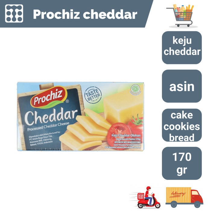 

T0P PROCHIZ GOLD CHEDDAR 160GR / 160 GR CHEESE / KEJU NICE