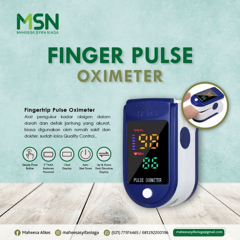 Fingertrip Pulse Oximeter LK88