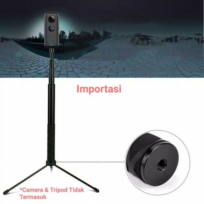 Insta360 X3 One X2 Invisible Selfie Stick 1/4 Inch Screw