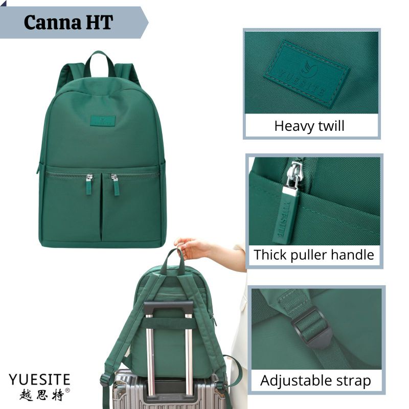 TAS RANSEL BACKPACK WANITA IMPORT YUESITE CANNA CYUTEBAGS