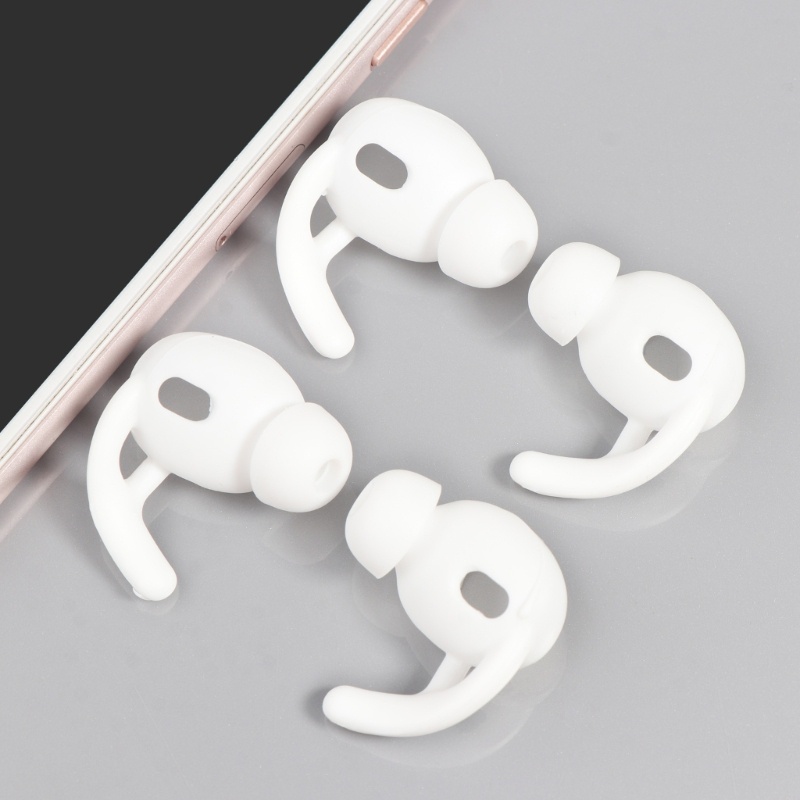 Bt 2pasang Bantalan Telinga Silikon Lembut Eartips Earphone Silicone Case ear Hook In-ear Earbuds Untuk3 Earphone