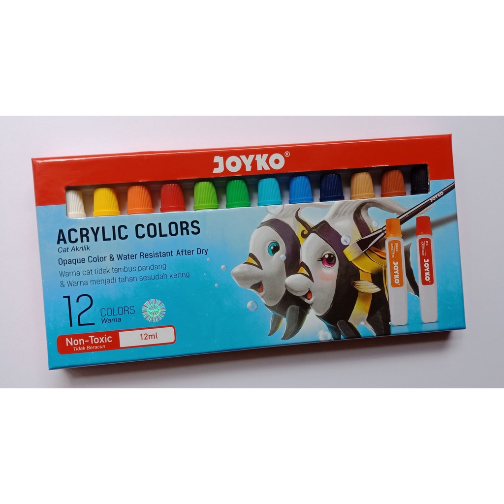 

Cat Acrylic Joyko 12 Warna