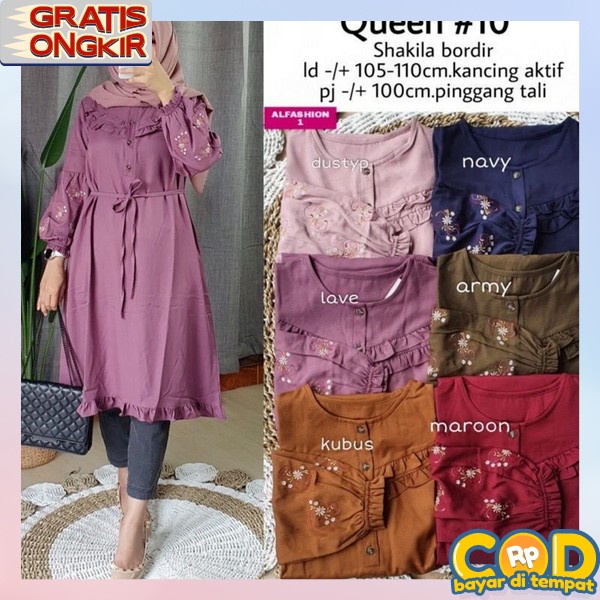 Bju Thunik Kuliah Perguruan Tinggi Baj Tuniq Kerja Kantor Buju Tunix Estetik Bsju Tnik Elegan Dan Me