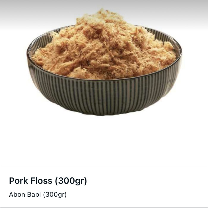 

BEE CHENG HIANG Original Pork/Chicken/Fish Floss 300 gr/Abon Babi Ayam