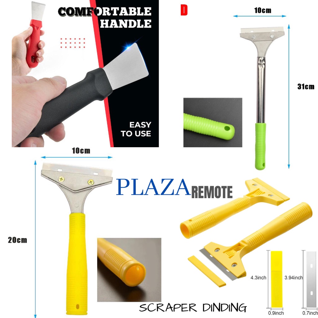 SCRAPER DINDING PEMBERSIH CAT NUT KERAMIK TAJAM LEBAR 10 CM