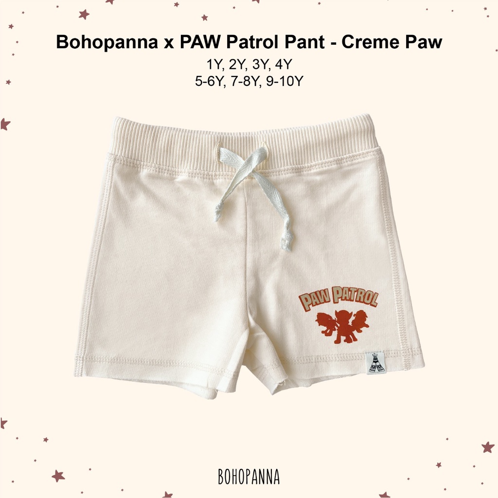 BOHOPANNA | BOHO | BOHO PANNA PAW PATROL PANTS | CELANA ANAK LAKI LAKI MOTIF PAW PATROL | CELANA PENDEK | CELANA SANTAI | CELANA MAIN